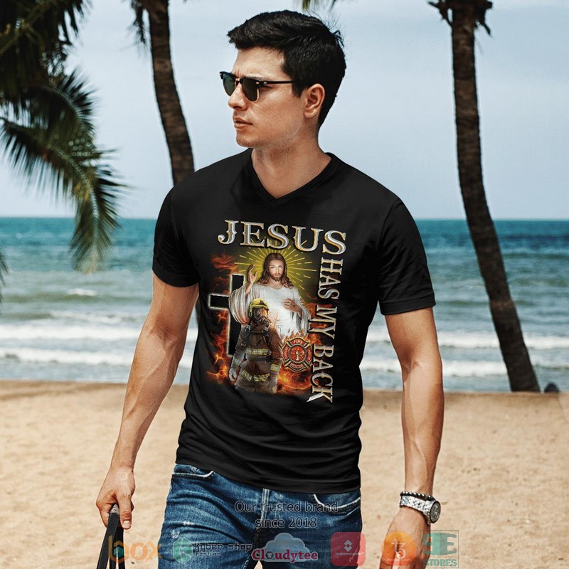 Jesus Has My Back Firefighter Shirt, Hoodie 8 Jesus Has My Back Firefighter Shirt Hoodie 1 2 3 4 5 6 7
