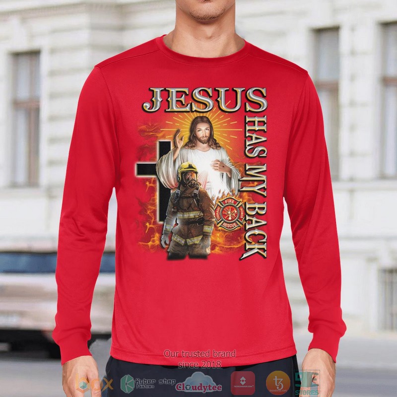 Jesus Has My Back Firefighter Shirt, Hoodie 13 Jesus Has My Back Firefighter Shirt Hoodie 1 2 3 4 5 6 7 8 9 10 11 12