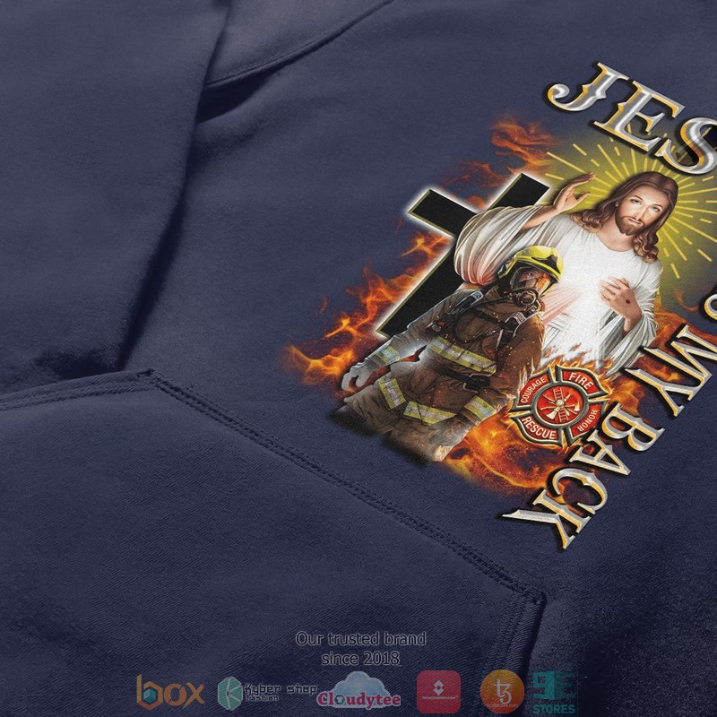 Jesus Has My Back Firefighter Shirt, Hoodie 16 Jesus Has My Back Firefighter Shirt Hoodie 1 2 3 4 5 6 7 8 9 10 11 12 13 14 15