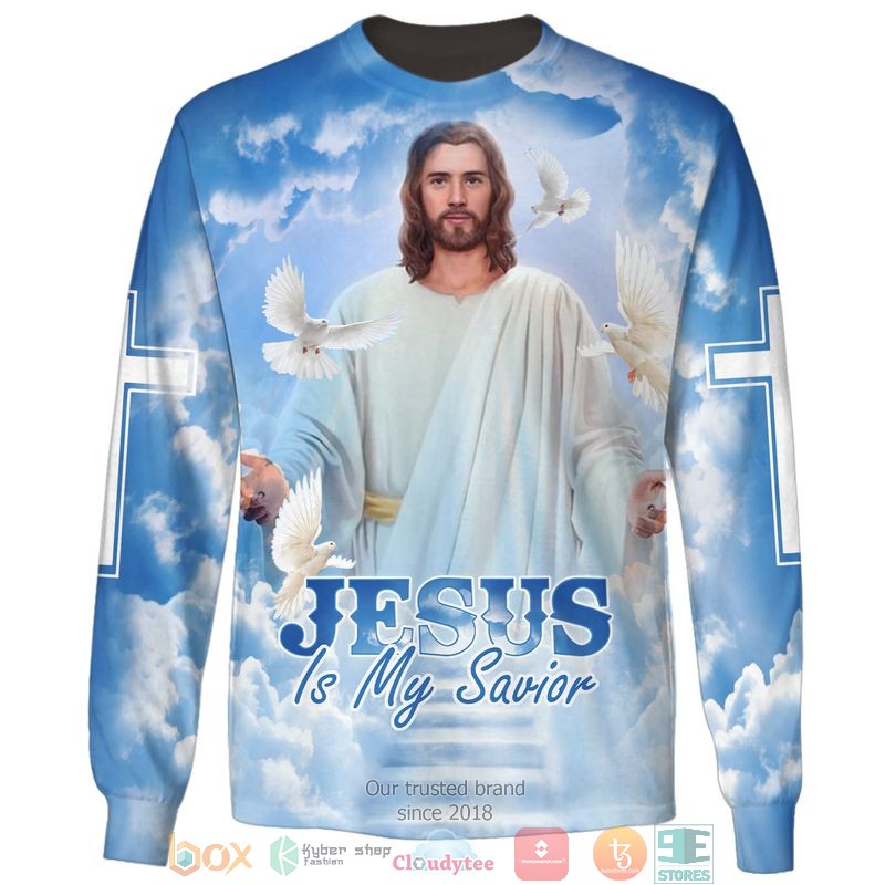 Jesus is my savior 3d shirt, hoodie 3 Jesus is my savior 3d shirt hoodie 1 2