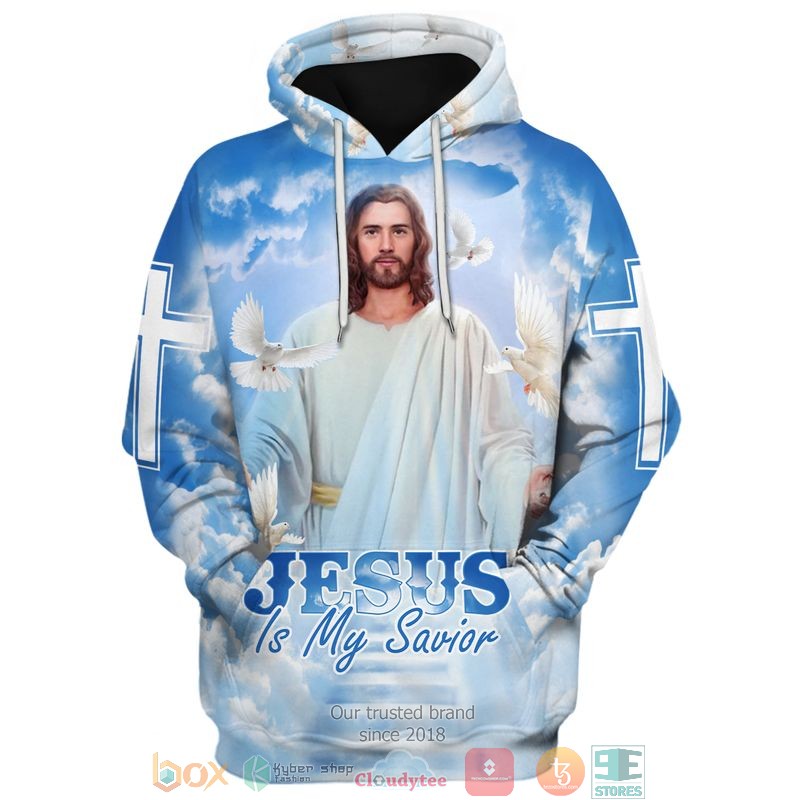 Jesus is my savior 3d shirt, hoodie 4 Jesus is my savior 3d shirt hoodie 1 2 3