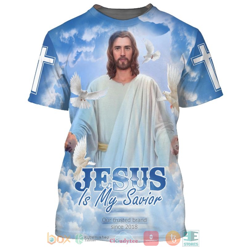 Jesus is my savior 3d shirt, hoodie 5 Jesus is my savior 3d shirt hoodie 1 2 3 4