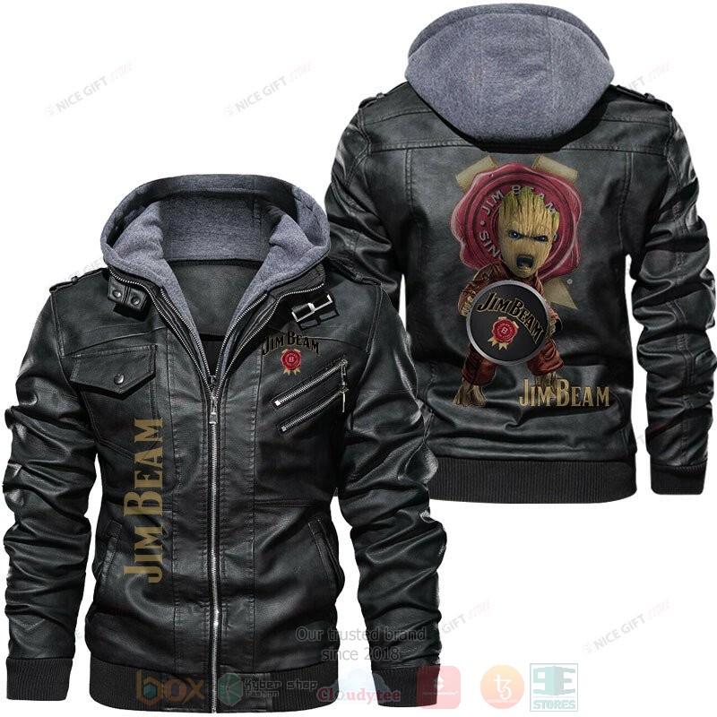 Jim Beam Groot Leather Jacket
