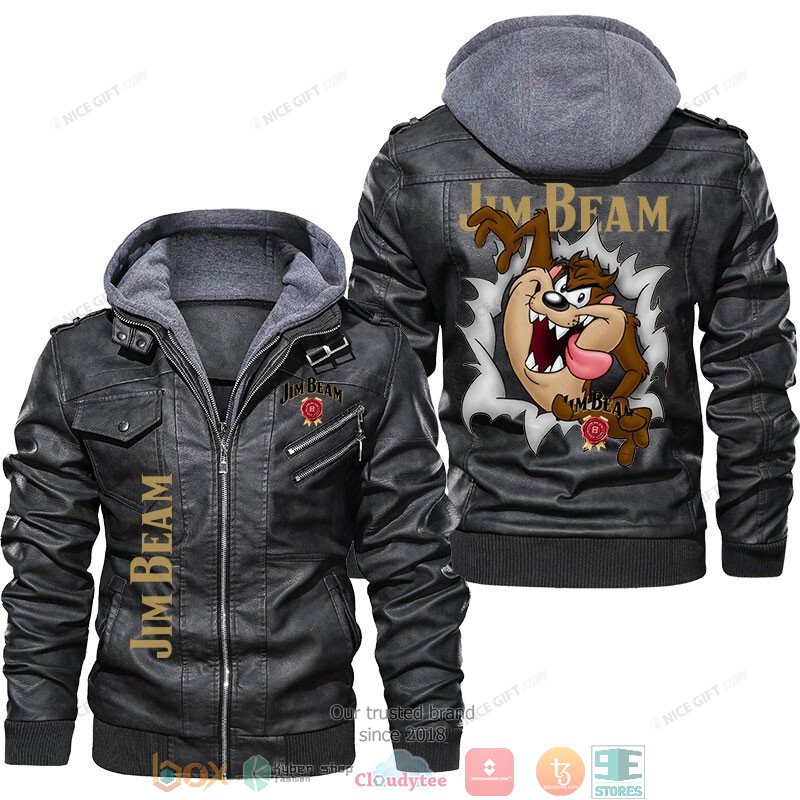 Jim Beam Tasmania Leather Jacket