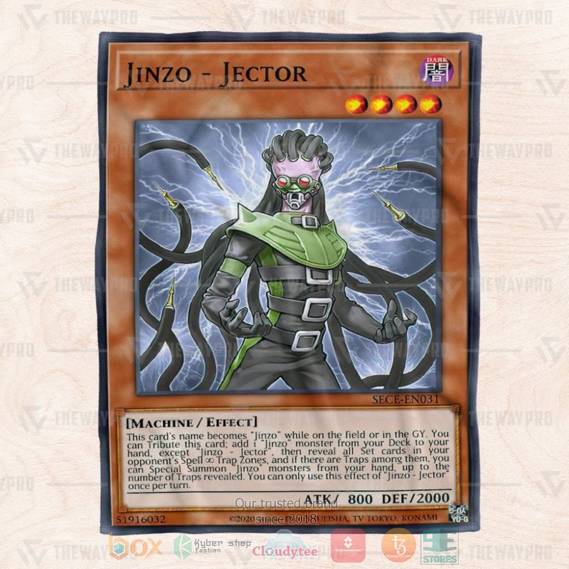 HOT Jinzo Jector Fleece Blanket 3 Jinzo Jector Soft Blanket 1 2