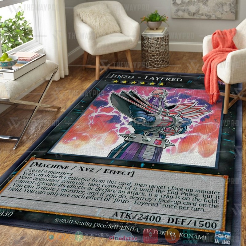 Jinzo Layered Rectangle Rug