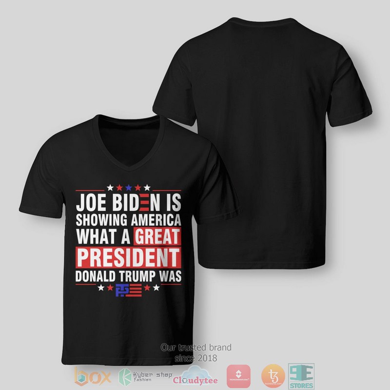 Joe Biden Is Showing America shirt long sleeve 1 2 3 4 5 6 7 8 9