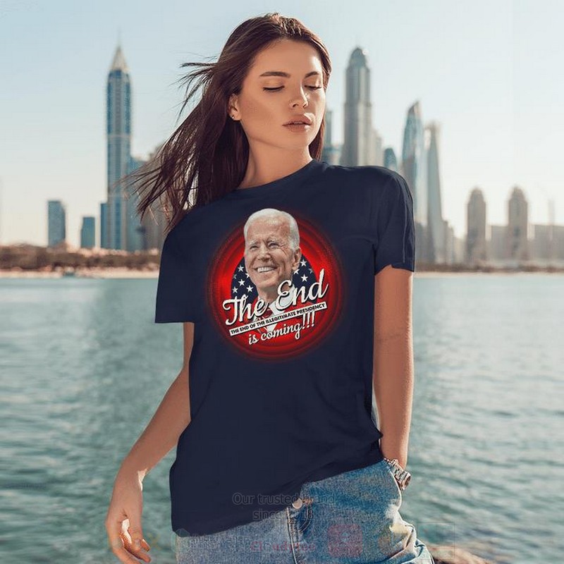 BEST Joe Biden The End Unisex 2D Shirt, Hoodie 4 Joe Biden The End 2D Hoodie Shirt 1 2 3