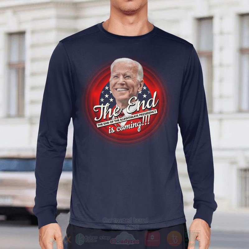 BEST Joe Biden The End Unisex 2D Shirt, Hoodie 10 Joe Biden The End 2D Hoodie Shirt 1 2 3 4 5 6 7 8 9