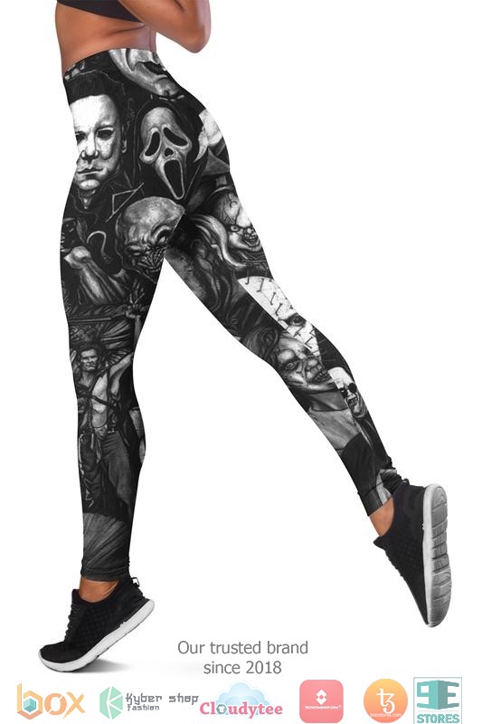 Just a Girl Who Loves Horror Movies Tank Top Legging 1