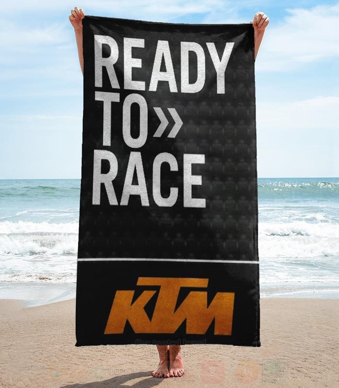 KTM Ready To Race Racing Microfiber Beach Towel