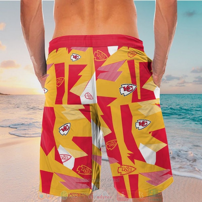 HOT Kansas City Chiefs yellow red hawaiian shirt and shorts 6 Kansas City Chiefs yellow red hawaiian shirt and shorts 1 2 3 4 5