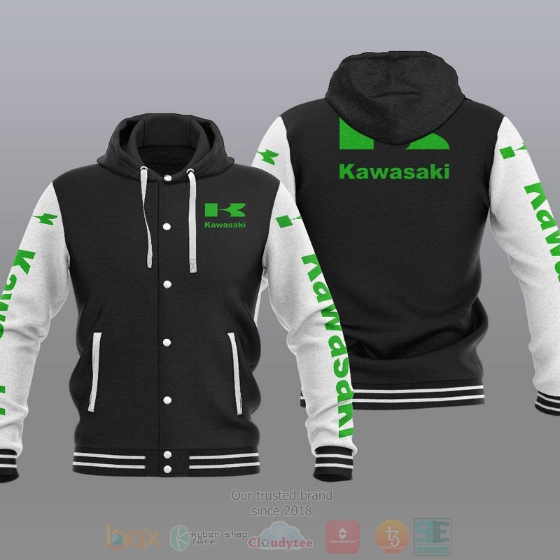 Kawasaki Car Baseball Jacket Hoodie