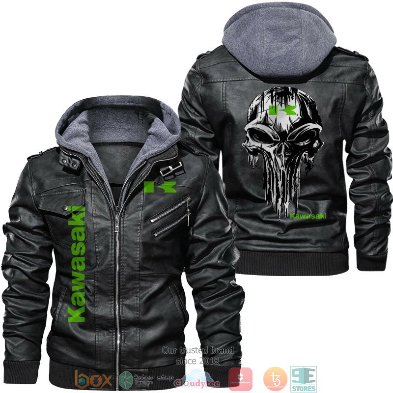 Kawasaki Punisher Leather Jacket