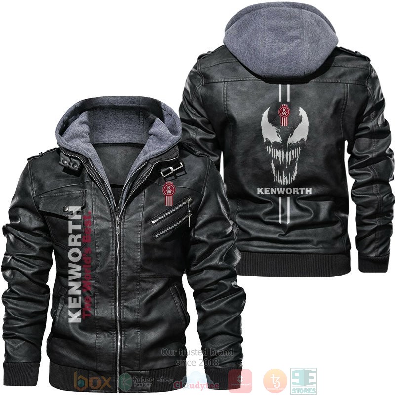 Kenworth The Worlds Best Venom Leather Jacket