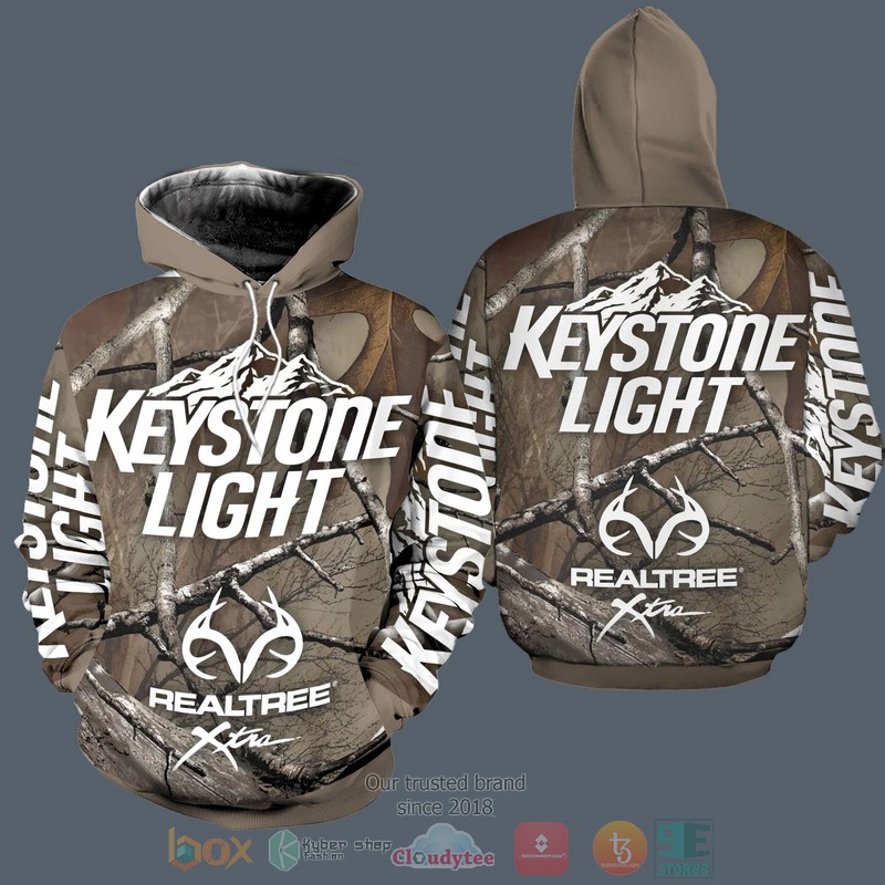 Keystone Light Realtree 3d hoodie