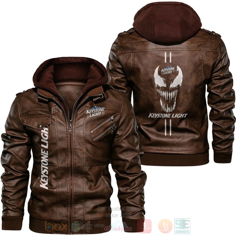 Keystone Light Venom Leather Jacket 1