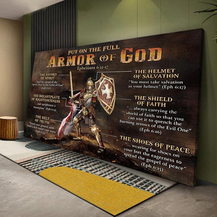 NEW Knights Templar Put On The Full Armor of God canvas 6 Knights Templar Put On The Full Armor of God canvas