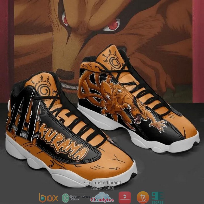 Kurama Nine Tails Naruto Air Jordan 13 Sneaker Shoes 3 Kurama Nine Tails Naruto Air Jordan 13 Sneaker Shoes