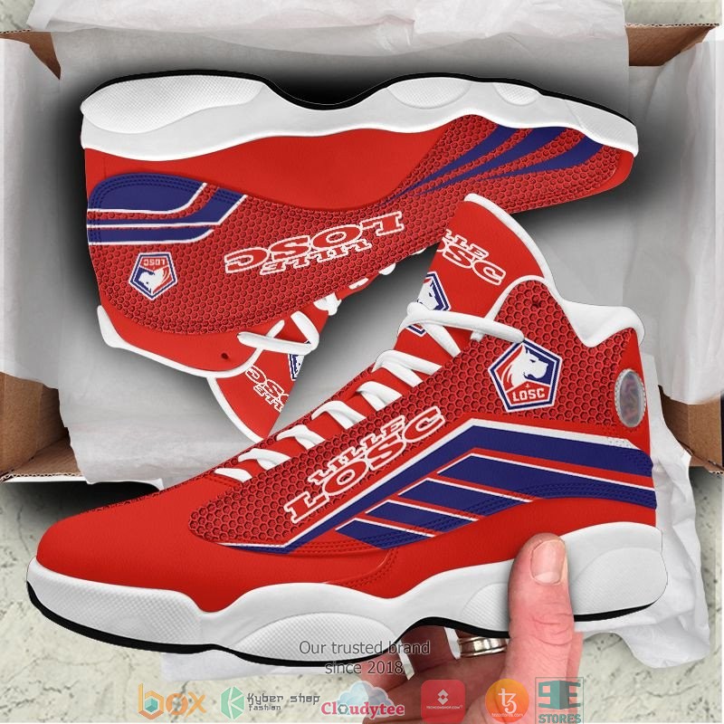 LOSC Lille Air Jordan 13 Sneaker Shoes 1 LOSC Lille Air Jordan 13 Sneaker Shoes