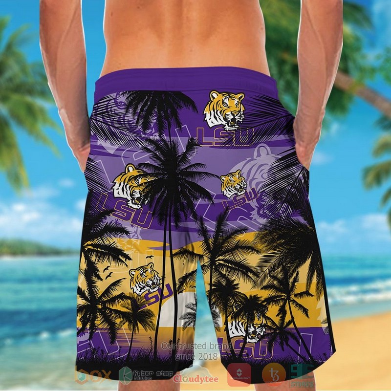 HOT LSU Tigers Tropical Hawaiian Shirt and shorts 6 LSU Tigers Tropical Hawaiian Shirt and shorts 1 2 3 4 5