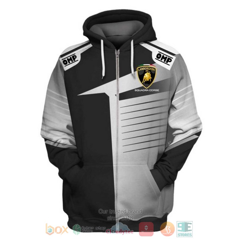 Lamborghini Squadra Corse OMP 3D shirt hoodie
