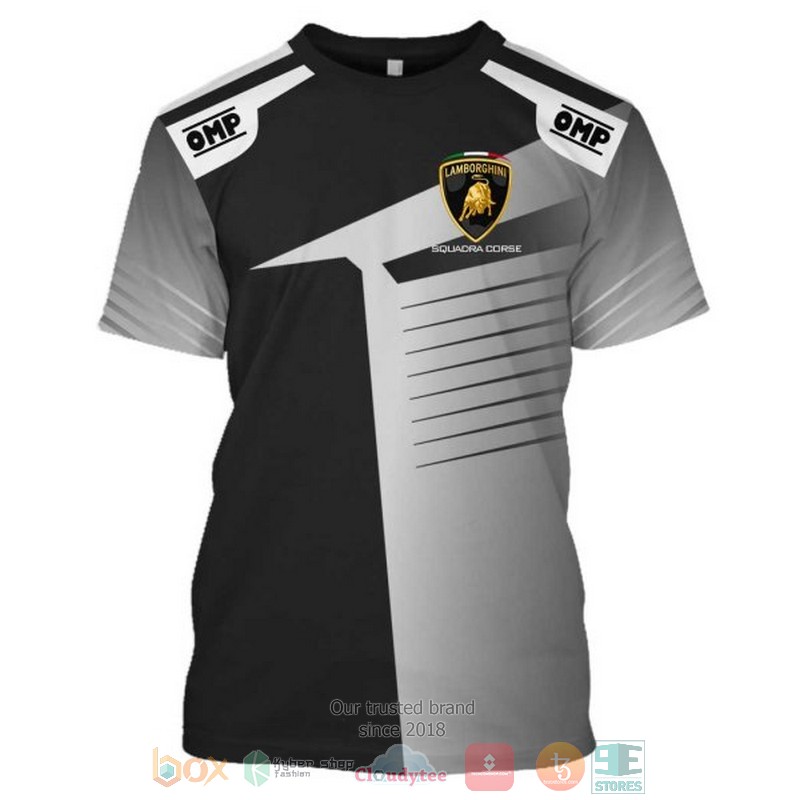 Lamborghini Squadra Corse OMP 3D shirt hoodie 1 2 3 4 5