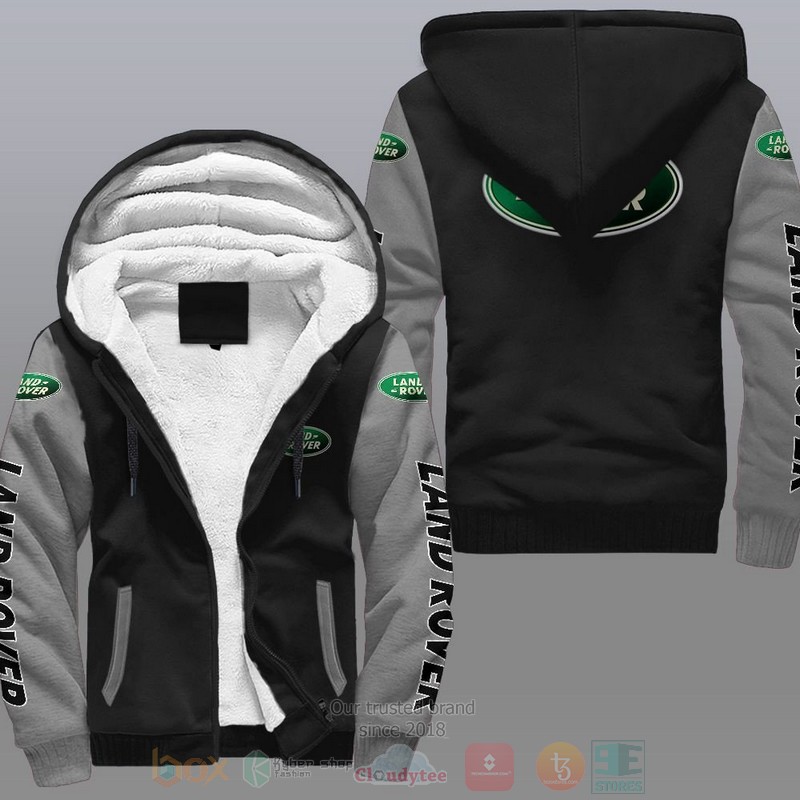 NEW Land Rover Car Fleece Jacket 2 Land Rover Car Fleece Hoodie 1