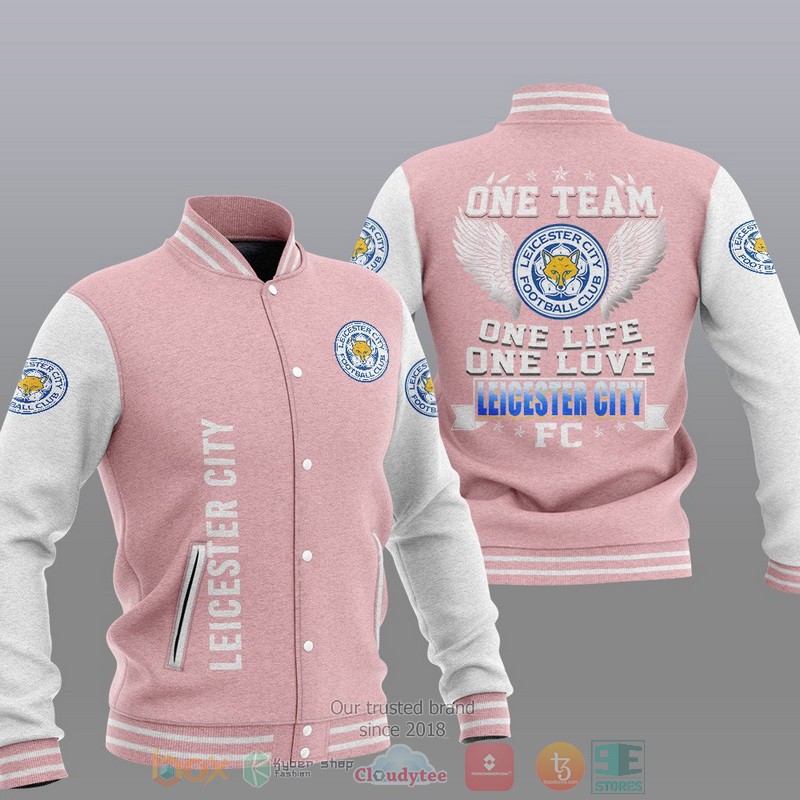HOT Leicester City One Team One Life One Love Baseball Jacket 7 Leicester City One Team One Life One Love Baseball Jacket 1 2 3 4 5 6