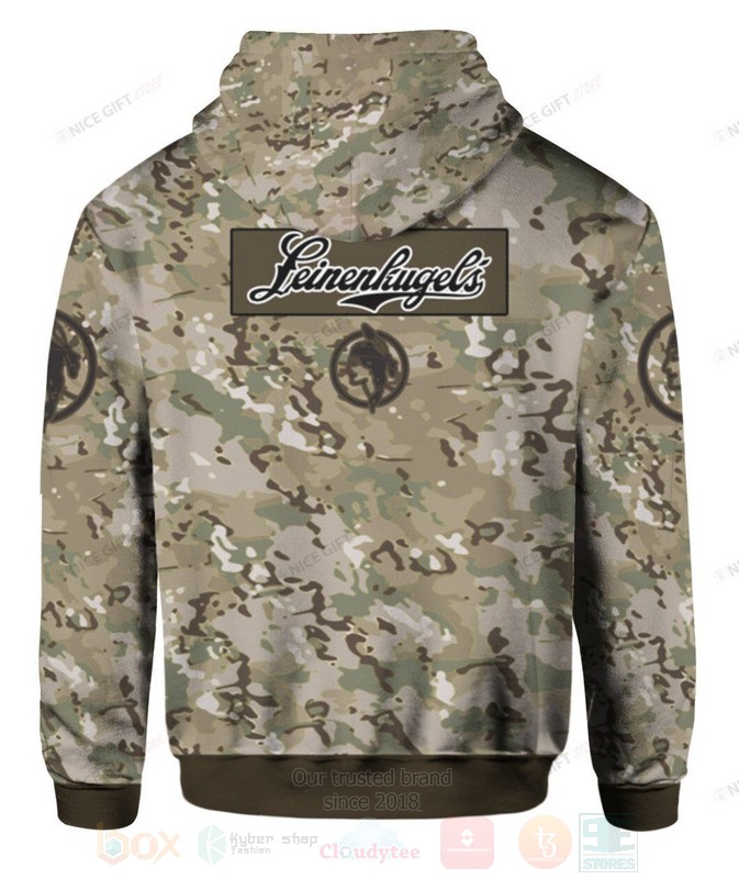 BEST Leinenkugel's Camouflage 3D Designed Allover Zip Hoodie 3 Leinenkugels Camouflage 3D Zip Hoodie 1 2