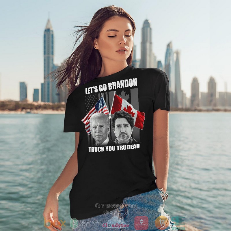 LetS Go Brandon Truck You Trudeau shirt long sleeve