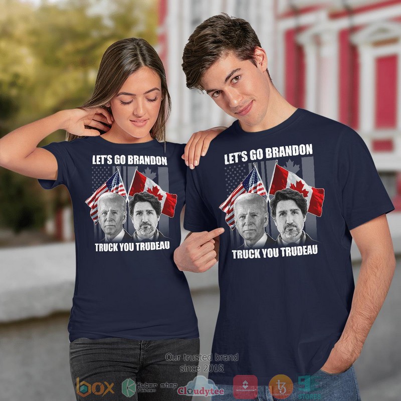 LetS Go Brandon Truck You Trudeau shirt long sleeve 1