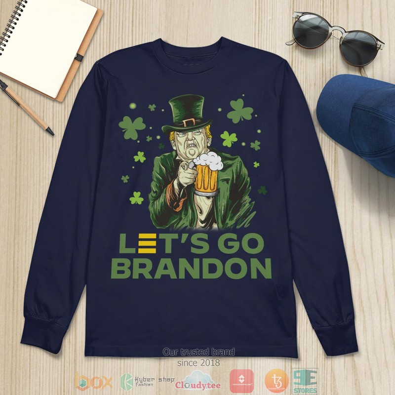 LetS Go Brandon Trump Irish shirt long sleeve 1 2 3 4 5 6 7 8