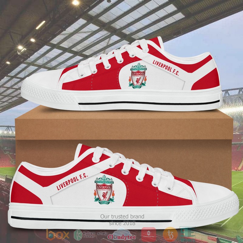 Liverpool F C low top canvas shoes 1