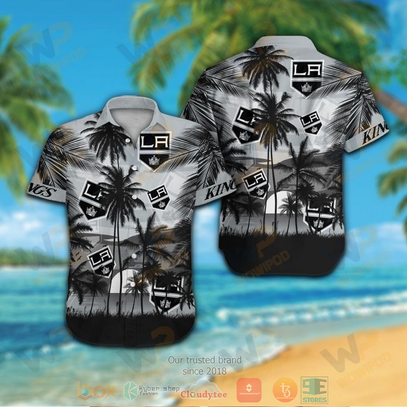 HOT Los Angeles Kings Hawaiian Shirt and shorts 12 Los Angeles Kings Hawaiian Shirt and shorts