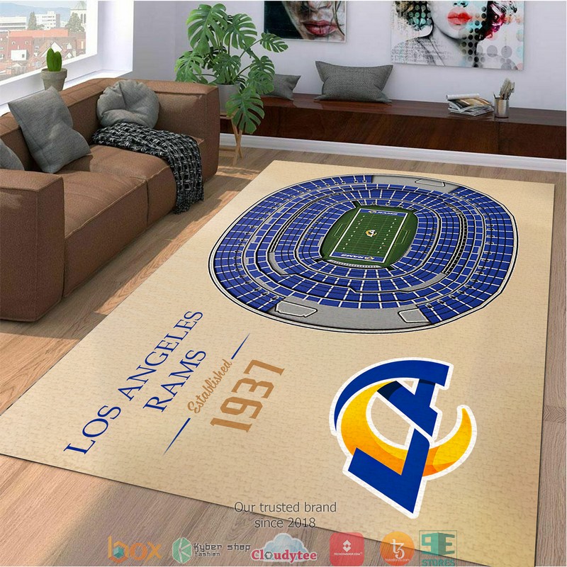 Los Angeles Rams Stadium Rug