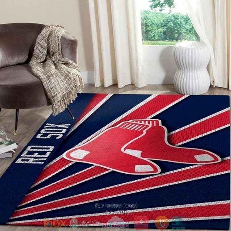 MLB Boston Red Sox Rug Carpet