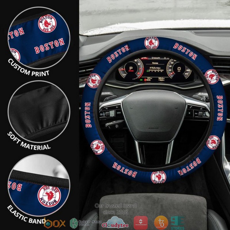 MLB Boston Red Sox Steering wheel 1 2 3 4 5 6 7