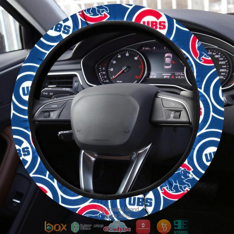 MLB Chicago Cubs Navy Steering wheel