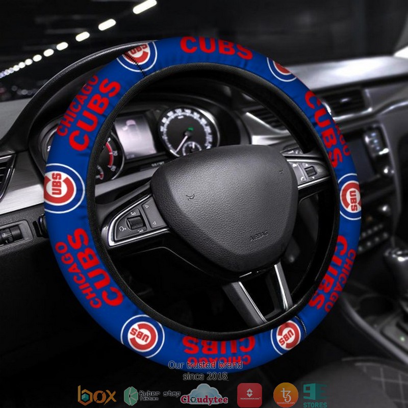 MLB Chicago Cubs Steering wheel 5 MLB Chicago Cubs Steering wheel 1 2 3 4