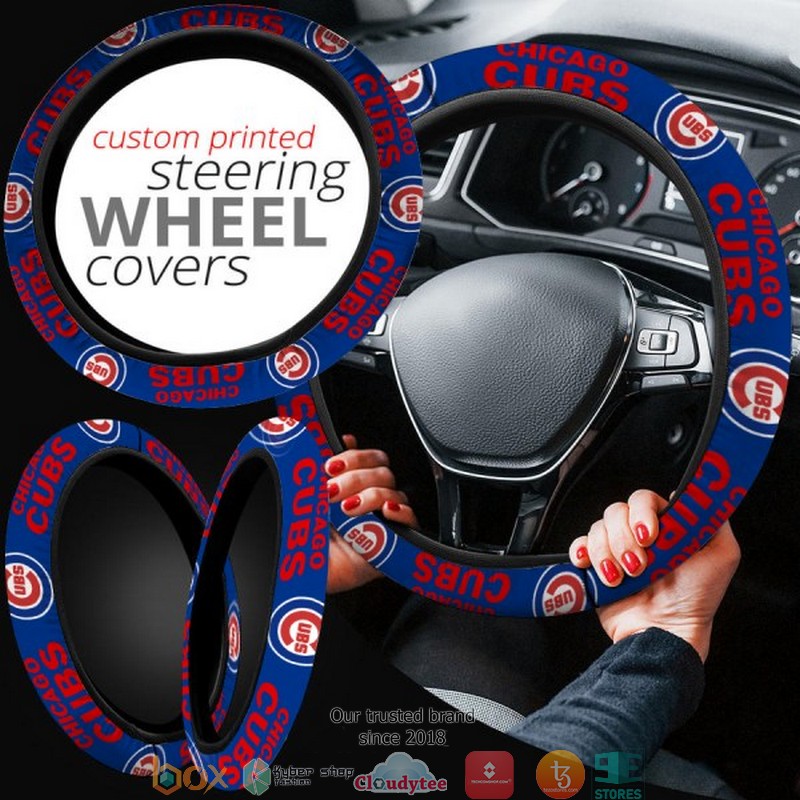 MLB Chicago Cubs Steering wheel 6 MLB Chicago Cubs Steering wheel 1 2 3 4 5