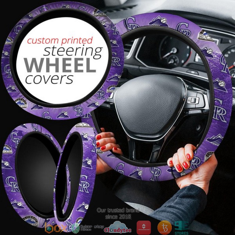 MLB Colorado Rockies Steering wheel 6 MLB Colorado Rockies Steering wheel 1 2 3 4 5