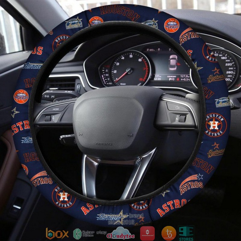 MLB Houston Astros Navy Steering wheel