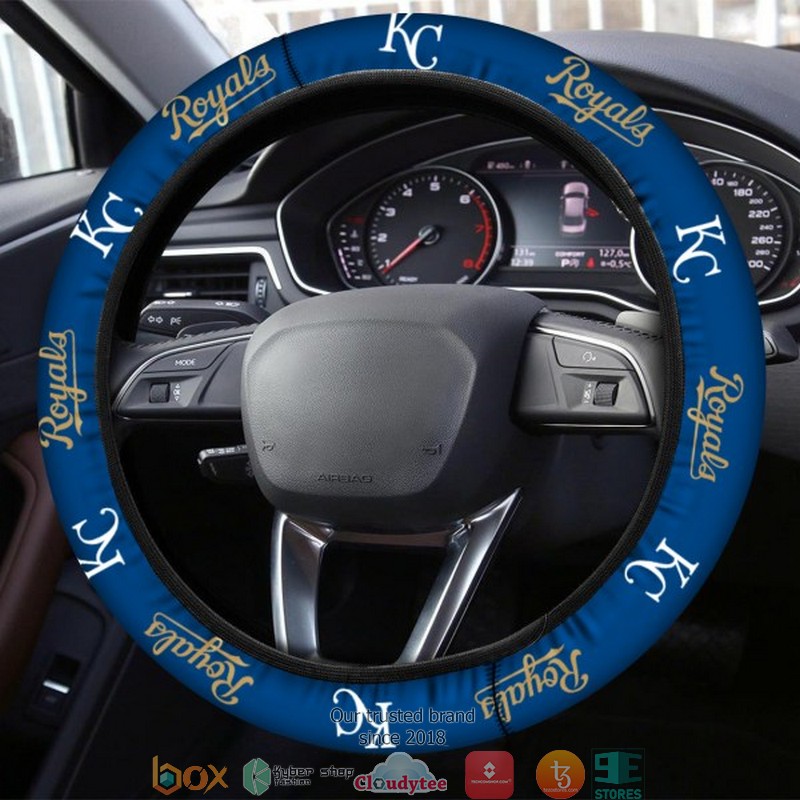 MLB Kansas City Royals Blue Steering wheel