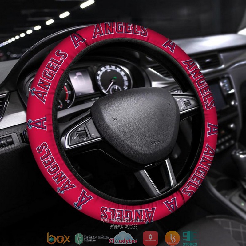 MLB Los Angeles Angels Steering wheel 5 MLB Los Angeles Angels Steering wheel 1 2 3 4