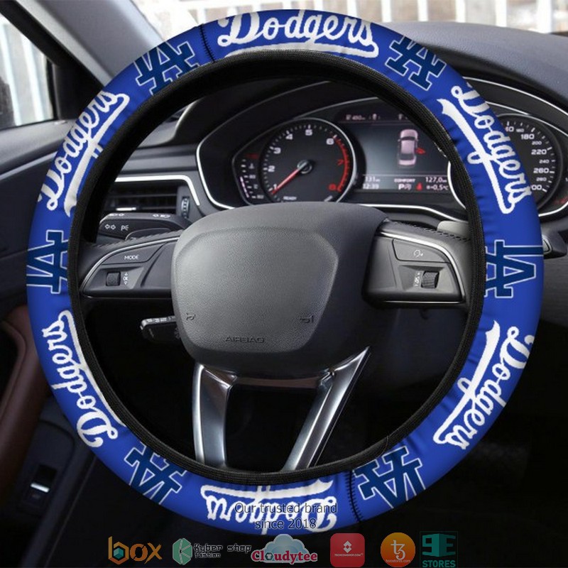 MLB Los Angeles Dodgers Steering wheel 3 MLB Los Angeles Dodgers Steering wheel 1 2