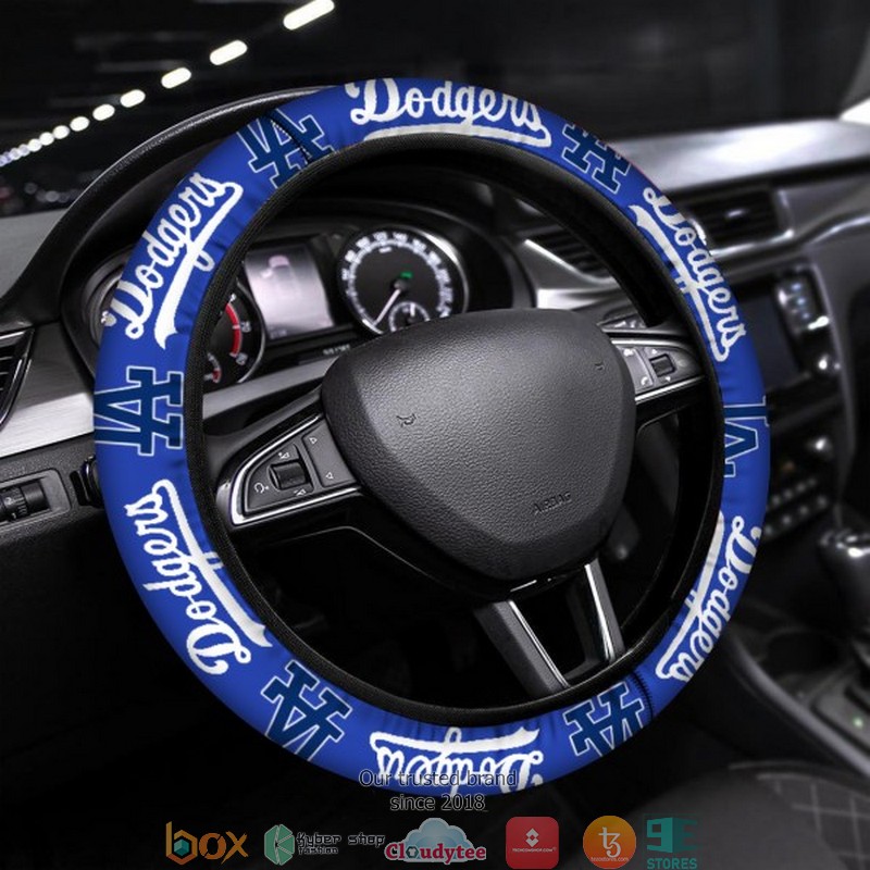 MLB Los Angeles Dodgers Steering wheel 5 MLB Los Angeles Dodgers Steering wheel 1 2 3 4