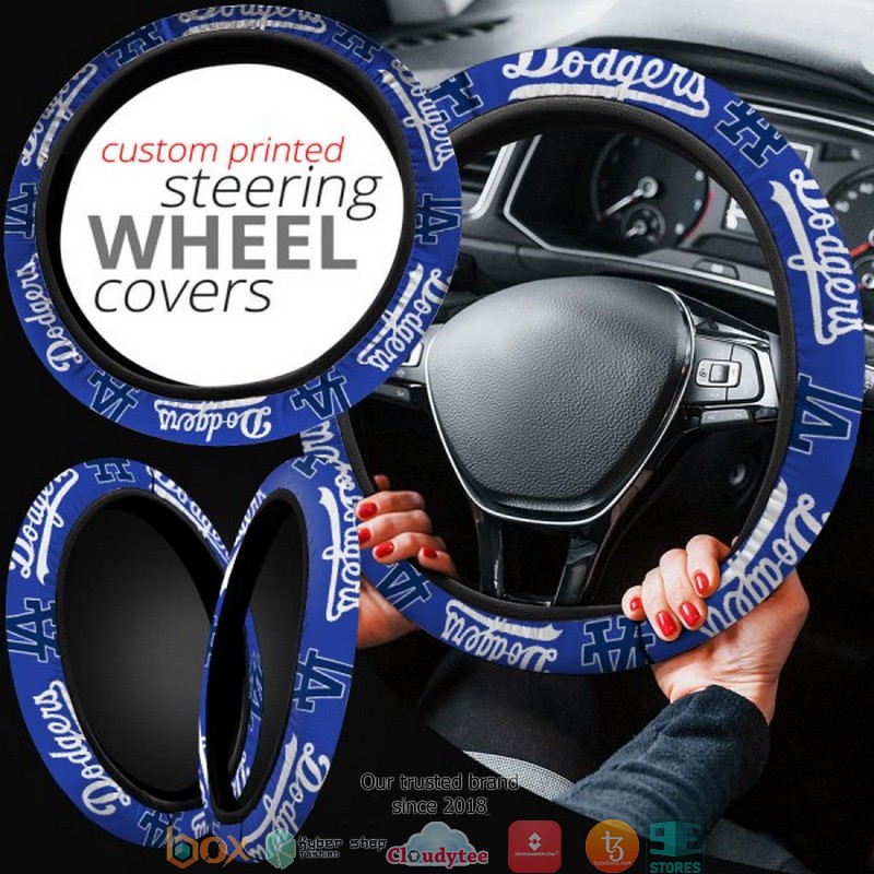 MLB Los Angeles Dodgers Steering wheel 6 MLB Los Angeles Dodgers Steering wheel 1 2 3 4 5