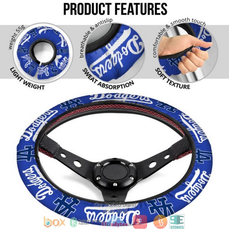 MLB Los Angeles Dodgers Steering wheel 7 MLB Los Angeles Dodgers Steering wheel 1 2 3 4 5 6