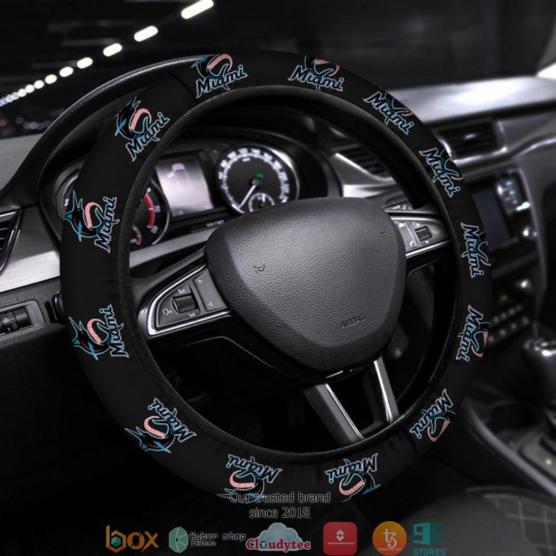 MLB Miami Marlins Steering wheel 5 MLB Miami Marlins Steering wheel 1 2 3 4